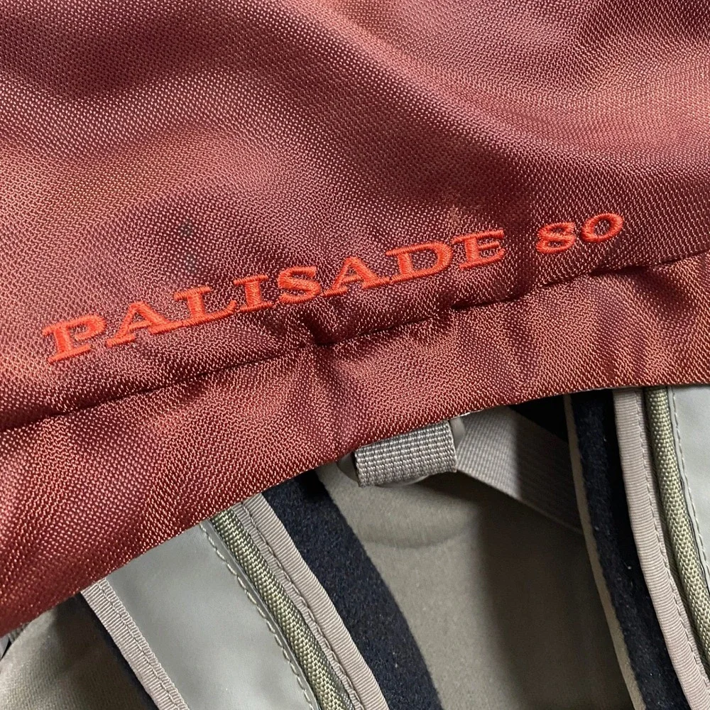 Gregory Palisade 80L Hiking Backpack Men MD Red Cinder Cone Trail Pack 80 Liters